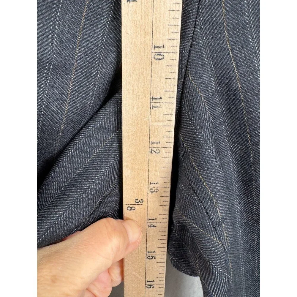 Banana Republic Modern fit mens wool Trouser pants striped sz 35x34‎